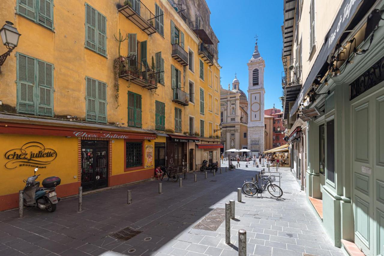 Duplex In Rue De La Prefecture Old Town 2 Bdrs Apartment Nizza